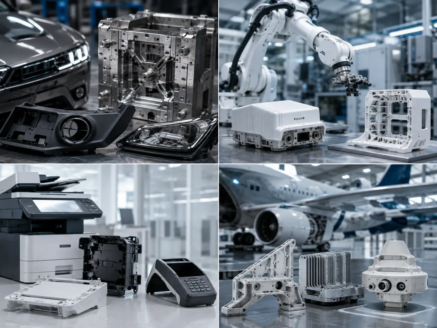 HWPD manufacturing solutions for automotive, robotics, office automation, and aerospace industries