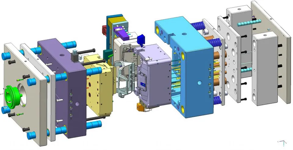 Injection mold design for precision plastic part manufacturing