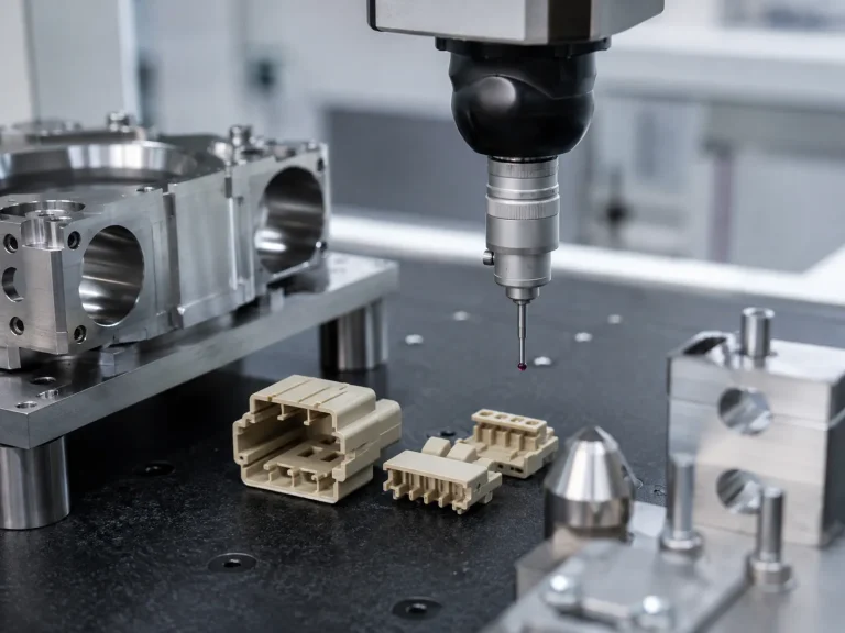 Aerospace: PEEK Connector Housings with ±0.02 mm Control